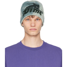 다임 Dime Blue Final Skull Cap Beanie 241841M138017