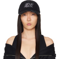 디온 리 Dion Lee Black DL Electric Denim Cap 241417F016000