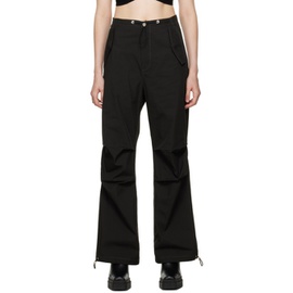 디온 리 Dion Lee Black Toggle Parachute Trousers 231417F087021