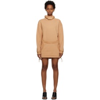 디온 리 Dion Lee Tan Interlock Mask Hoodie 222417F097004