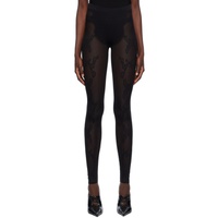 디온 리 Dion Lee Black Cobra Leggings 232417F085000