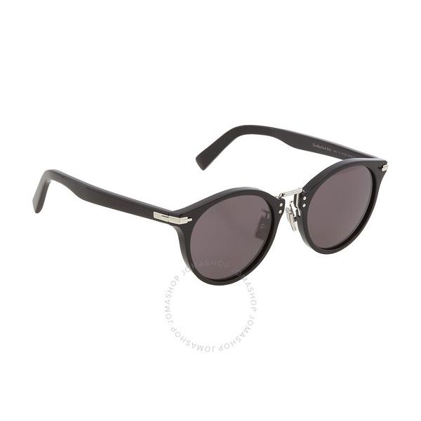  Smoke Round Mens Sunglasses 디올 DIORBLACKSUIT R4U 10A0 51