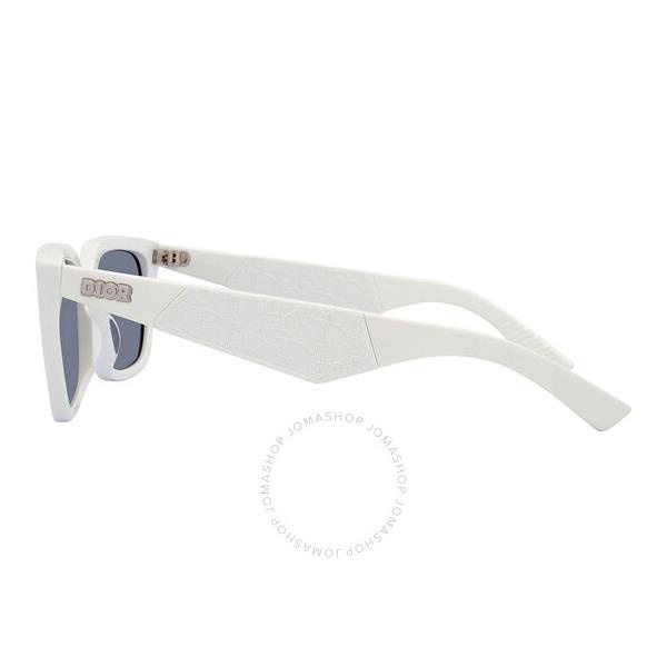  Blue Logo Square Mens Sunglasses 디올 DIOR B27 S2I 50B8 55