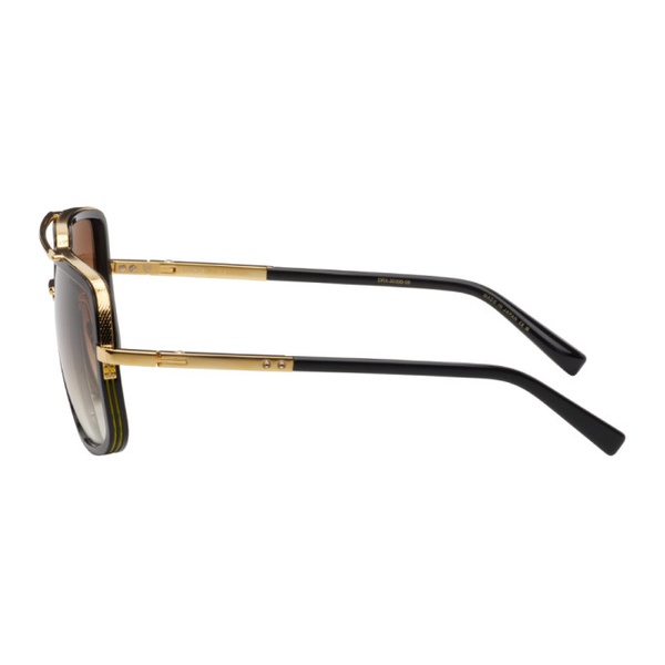  디타 Dita Black & Gold Mach-One Sunglasses 241789M134017