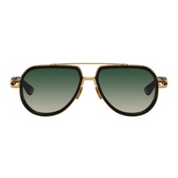 디타 Dita Black & Gold Vastik Sunglasses 242789M134012