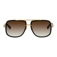 디타 Dita Black & Gold Mach-One Sunglasses 242789M134005