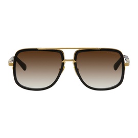 디타 Dita Black & Gold Mach-One Sunglasses 242789M134005