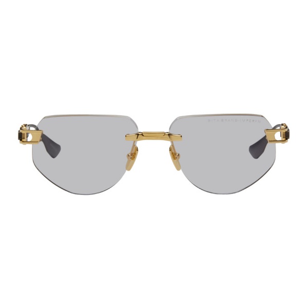  디타 Dita Gold & Black Grand-Imperyn Glasses 242789M133006