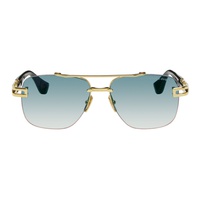 디타 Dita SSENSE Exclusive Gold Grand-Evo One Sunglasses 242789M134035