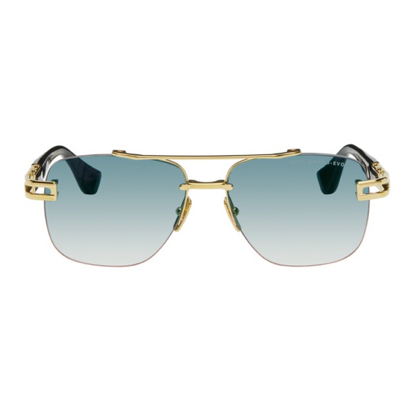  디타 Dita SSENSE Exclusive Gold Grand-Evo One Sunglasses 242789M134035