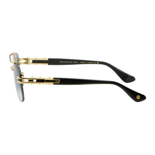  디타 Dita SSENSE Exclusive Gold Grand-Evo One Sunglasses 242789M134035