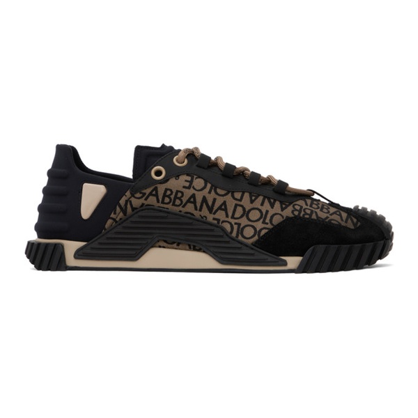 돌체앤가바나 Dolce&Gabbana Brown & Black NS1 Sneakers 232003M237027