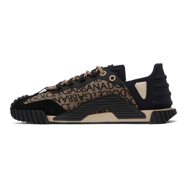 돌체앤가바나 Dolce&Gabbana Brown & Black NS1 Sneakers 232003M237027