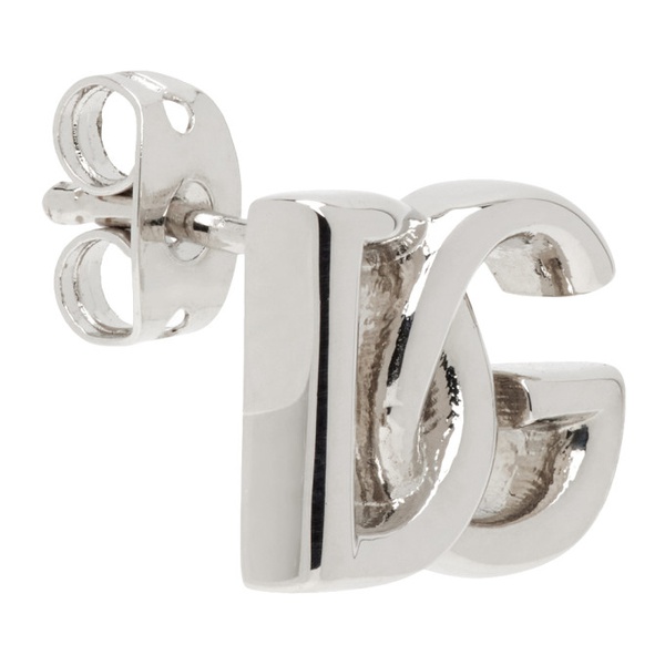  Dolce&Gabbana Silver Stud Single Earring 241003M146001