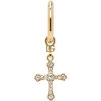 Dolce&Gabbana Gold Creole Single Earring 241003M144002