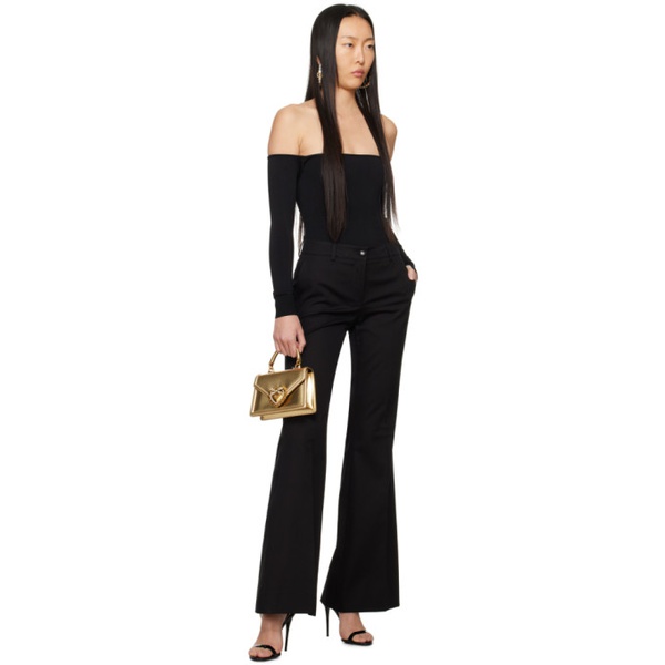 돌체앤가바나 Dolce&Gabbana Black Two-Pocket Trousers 241003F087003