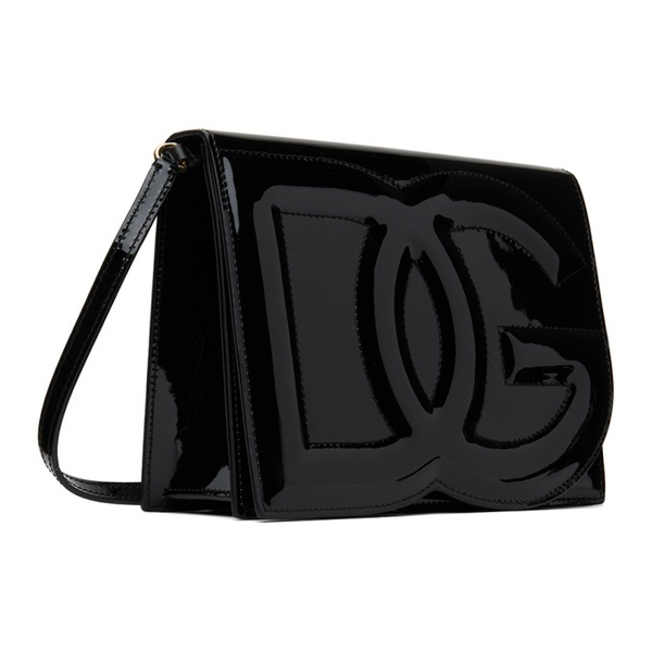 돌체앤가바나 Dolce&Gabbana Black DG Logo Crossbody Bag 241003F048013