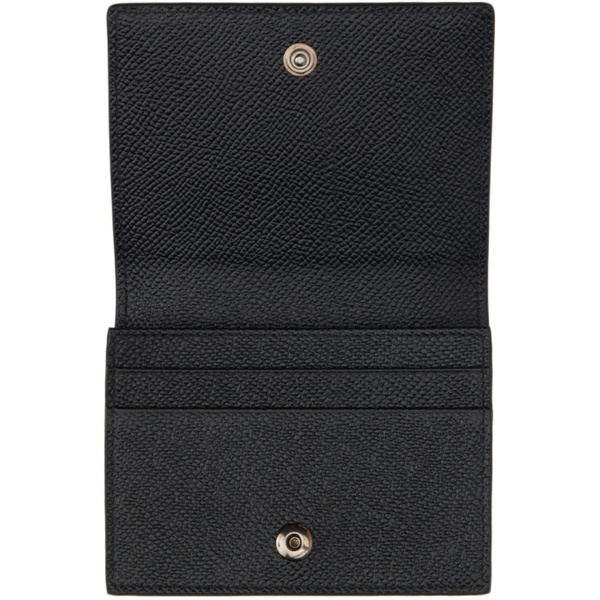  Dolce&Gabbana Black Plaque Wallet 241003M164008