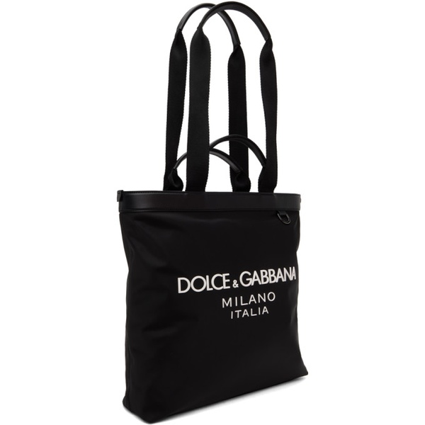  Dolce&Gabbana Black Logo Tote 241003M172000