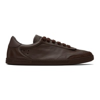 Dolce&Gabbana Brown Saint Tropez Sneakers 241003M237055