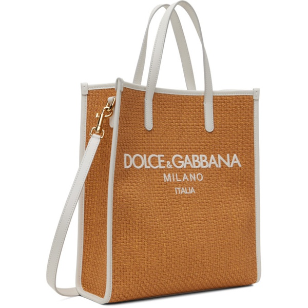  Dolce&Gabbana Beige Shopping Tote 241003F049001