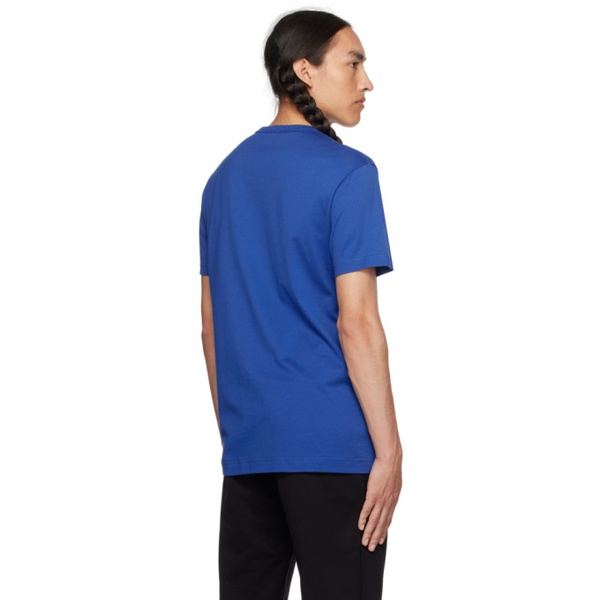  Dolce&Gabbana Blue Embossed T-Shirt 232003M213001