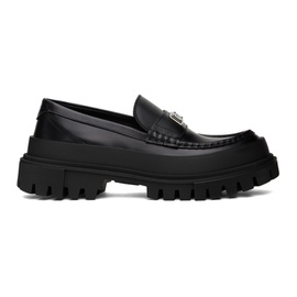 Dolce&Gabbana Black Hi-Trekking Loafers 231003M231000
