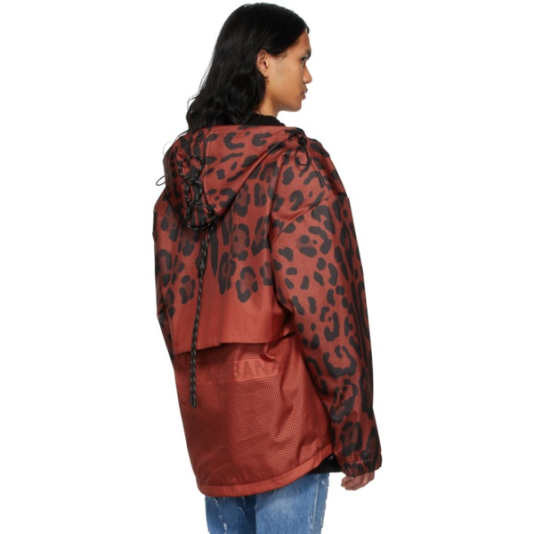  Dolce&Gabbana Red Polyester Jacket 221003M176007