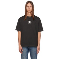 Dolce&Gabbana Black D&G T-Shirt 232003M213009