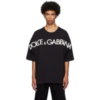 Dolce&Gabbana Black 3D Patch T-Shirt 231003M213018