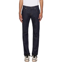 Dolce&Gabbana Navy Five-Pocket Jeans 231003M186001