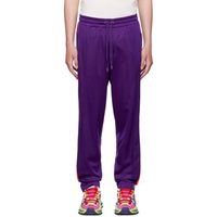 Dolce&Gabbana Purple Polyester Lounge Pants 222003M190003