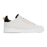 Dolce&Gabbana White Portofino Sneakers 232003F128016