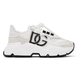 Dolce&Gabbana White Daymaster Sneakers 232003F128007