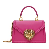 Dolce&Gabbana Pink Small Devotion Bag 241003F046001