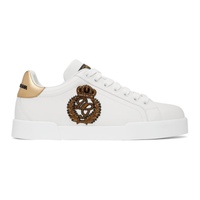 Dolce&Gabbana White Portofino Sneakers 221003M237006