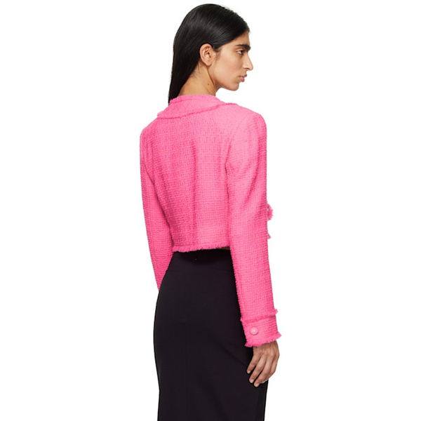  Dolce&Gabbana Pink Raschel Jacket 241003F095000