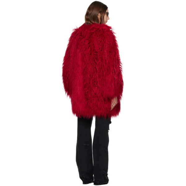  Dolce&Gabbana Red Padded Coat 231003F059000