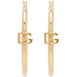 Dolce&Gabbana Gold DG Logo Earrings 242003F022009