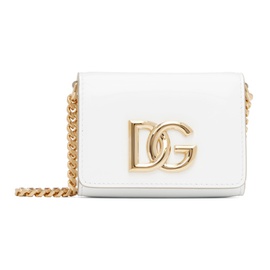 Dolce&Gabbana White Micro Shoulder Bag 222003F048015