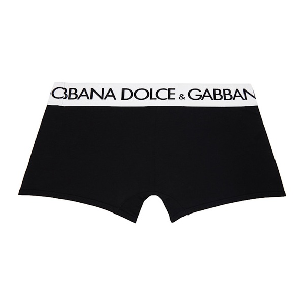  Dolce&Gabbana Black Regular-Fit Boxers 242003M216003