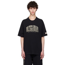 Black Dolce&Gabbana Logo Print T-Shirt 242003M213016