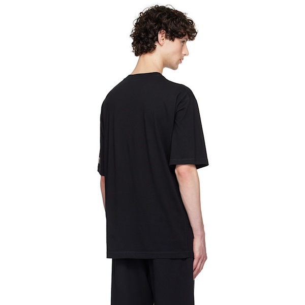  Black Dolce&Gabbana Logo Print T-Shirt 242003M213016