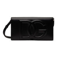 Dolce&Gabbana Black DG Logo Phone Bag 242003F048001