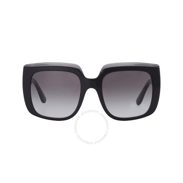돌체앤가바나 돌체앤가바나 Dolce & Gabbana Grey Gradient Square Ladies Sunglasses DG4414 501/8G 54