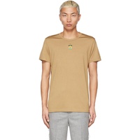 더블렛 Doublet Tan Fibre T-Shirt 221038M213001