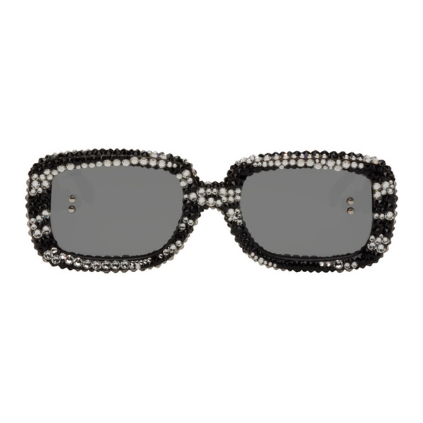  더블렛 Doublet Black 817 Blanc LNT 에디트 Edition Decorated Frame Sunglasses 222038M134000