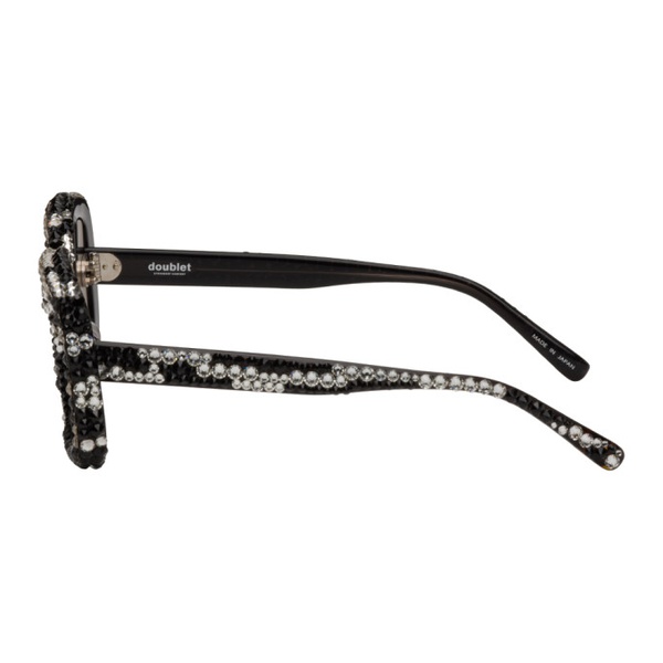  더블렛 Doublet Black 817 Blanc LNT 에디트 Edition Decorated Frame Sunglasses 222038M134000