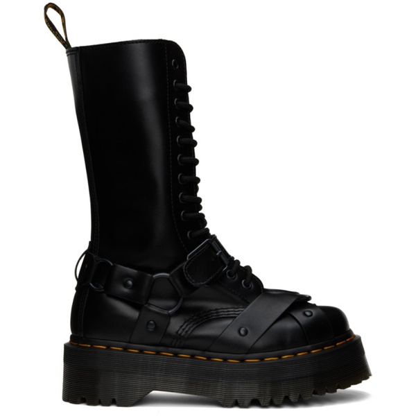 닥터마틴 닥터마틴 Dr. Martens Black 1914 Harness Platform Boots 231399F115001