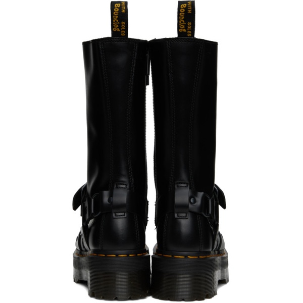 닥터마틴 닥터마틴 Dr. Martens Black 1914 Harness Platform Boots 231399F115001